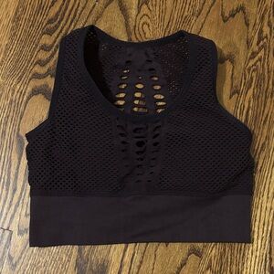 Z by Zella Cutout Mesh Sports Bra Top